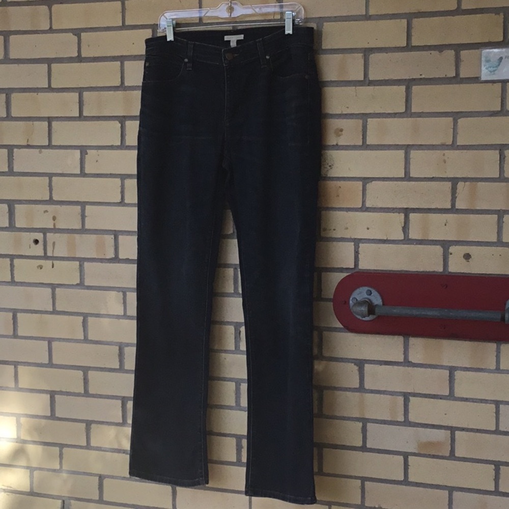 Eileen Fisher 5 pocket straight leg blu jeans size 10
